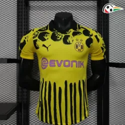 Camisola Borussia Dortmund Qualidade Premium 2025/26 Club World Copa Versão Jogador Amarelo