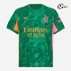 Do Guarda-Redes AC Milan Camisola Qualidade TAILANDESA Alternativa Terceiro Kit 2025/26 Verde