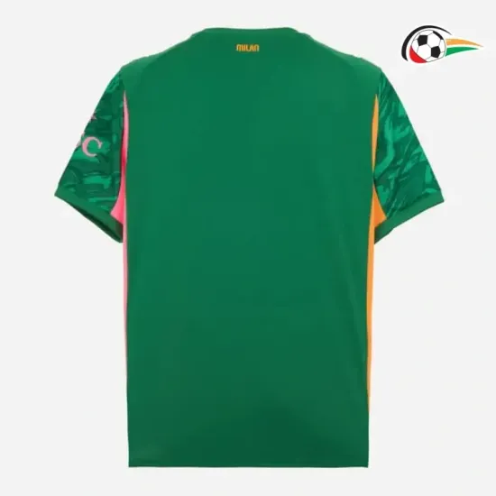 Do Guarda-Redes AC Milan Camisola Qualidade TAILANDESA Alternativa Terceiro Kit 2025/26 Verde Do Guarda-Redes AC Milan Camisola Qualidade TAILANDESA Alternativa Terceiro Kit 2025/26 Verde