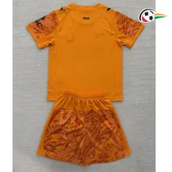 Equipacione do Guarda-Redes AC Milan Baratas Segundo Kit 2025/26 Niños Laranja