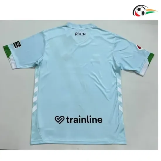 Real Betis Equipacione Qualidade AAA Visitante Segundo Kit 2025/26 com Patch da La Liga Azul Claro Real Betis Equipacione Qualidade AAA Visitante Segundo Kit 2025/26 com Patch da La Liga Azul Claro