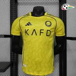 Al Nassr Camiseta Replicas Home 2025/26 Jogador Amarelo