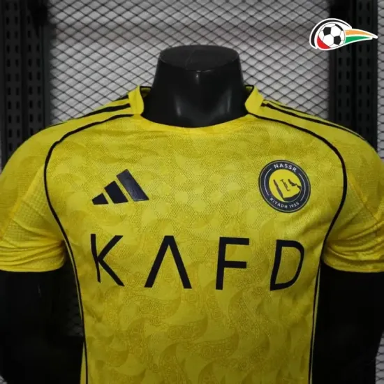 Al Nassr Camiseta Replicas Home 2025/26 Jogador Amarelo Al Nassr Camiseta Replicas Home 2025/26 Jogador Amarelo