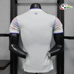 Aston Villa Camisa Futebol Thrid 2025/26 Versão Jogador Branco