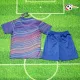 Barcelona Equipacione Qualidade AAA 2025/26 Pré-Corrida (Camisola + Calções) Azul Barcelona Equipacione Qualidade AAA 2025/26 Pré-Corrida (Camisola + Calções) Azul