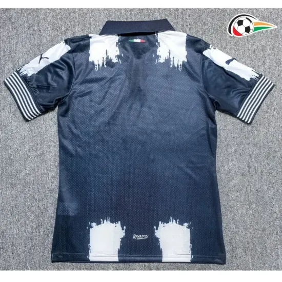Camisola Monterrey Qualidade Premium 80 Edição De Aniversário 2025/26 Azul/Branco Camisola Monterrey Qualidade Premium 80 Edição De Aniversário 2025/26 Azul/Branco