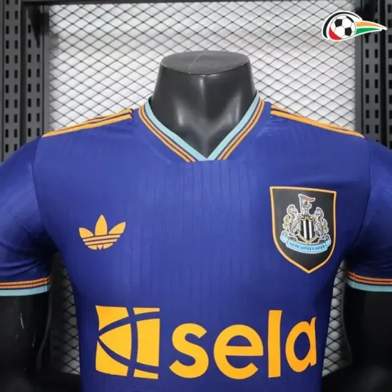 Equipacione Newcastle United Qualidade AAA Alternativa 2025/26 Versão Jogador Azul Equipacione Newcastle United Qualidade AAA Alternativa 2025/26 Versão Jogador Azul