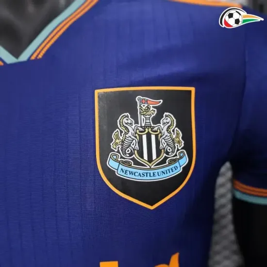 Equipacione Newcastle United Qualidade AAA Alternativa 2025/26 Versão Jogador Azul Equipacione Newcastle United Qualidade AAA Alternativa 2025/26 Versão Jogador Azul