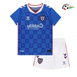 Equipacione Sunderland AFC Futebol Away Segundo Kit 2025/26 Infantil Azul