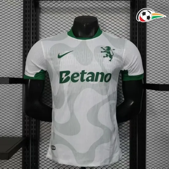 Lisboa Camisola Qualidade Premium Away 2025/26 Jogador Branco Lisboa Camisola Qualidade Premium Away 2025/26 Jogador Branco