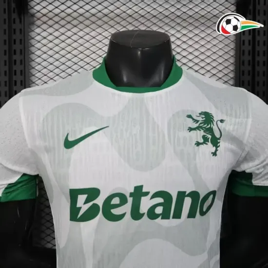 Lisboa Camisola Qualidade Premium Away 2025/26 Jogador Branco Lisboa Camisola Qualidade Premium Away 2025/26 Jogador Branco