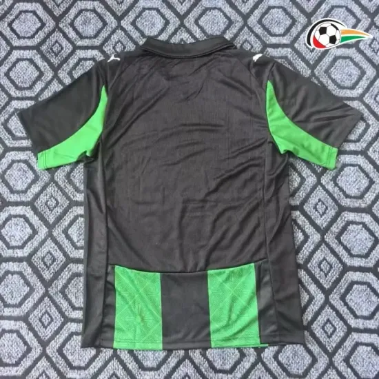 RC Lens Camisa Baratas Visitante Segundo Kit 2025/26 Verde/Preto RC Lens Camisa Baratas Visitante Segundo Kit 2025/26 Verde/Preto