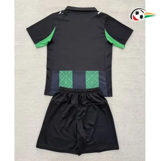 RC Lens Camiseta Qualidade TAILANDESA Visitante 2025/26 Niños Verde/Preto RC Lens Camiseta Qualidade TAILANDESA Visitante 2025/26 Niños Verde/Preto