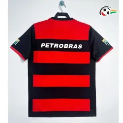 Camisola Flamengo Replicas Home 2000/01 Retro Classicas Vermelho/Preto