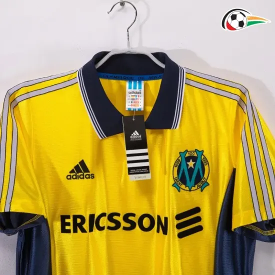Equipacione Marsella Qualidade AAA Alternativa Terceiro Kit 1998/99 Classicas Amarelo Equipacione Marsella Qualidade AAA Alternativa Terceiro Kit 1998/99 Classicas Amarelo