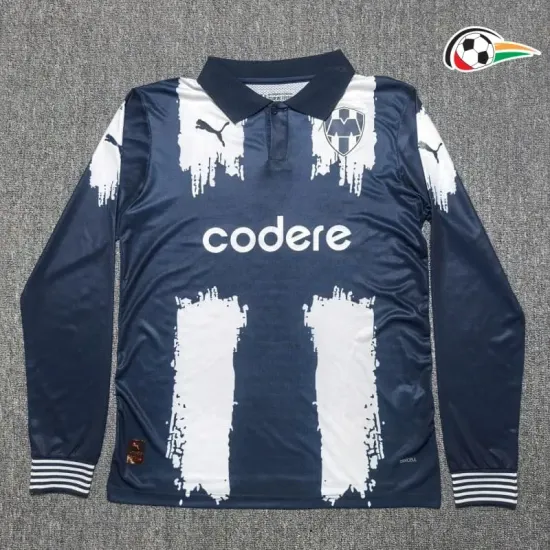 Monterrey Camisola Qualidade TAILANDESA KidSuper 2025/26 ML Azul/Branco Monterrey Camisola Qualidade TAILANDESA KidSuper 2025/26 ML Azul/Branco