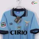 Camisa Lazio Qualidade AAA Primeiro Kit 1996/97 Retro Azul