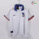 Camisola Italia Qualidade TAILANDESA Visitante Segundo Kit 1995 Retro Classicas Branco