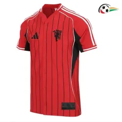 Equipacione Manchester United Futebol Camisa de Beisebol 2025/26 Vermelho