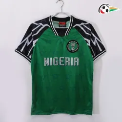 Nigeria Camisa Baratas Local 1994/95 Classicas Verde