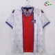 PSG Camisa Futebol Away Segundo Kit 1994/95 Retro Vermelho/Branco