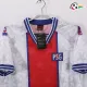 PSG Camisa Futebol Away Segundo Kit 1994/95 Retro Vermelho/Branco