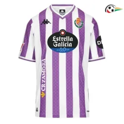 Camiseta Villarreal Replicas Home 2025/26 com Patch da La Liga Roxo/Branco