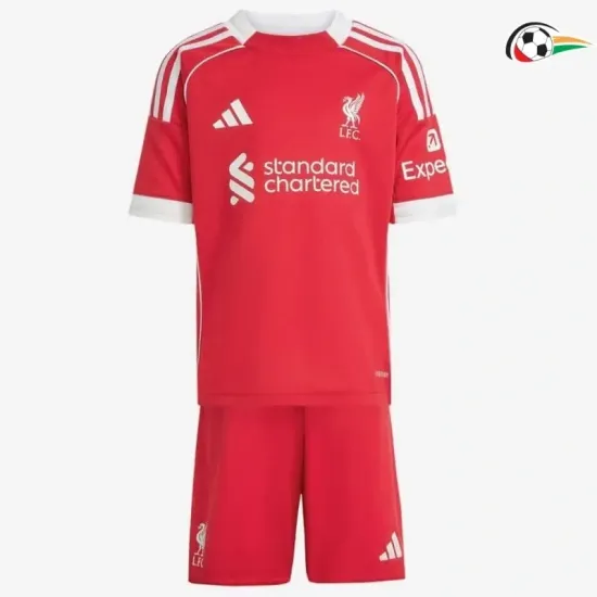 Camisola Liverpool Replicas Home Primeiro Kit 2025/26 Niños Vermelho