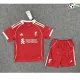 Camisola Liverpool Replicas Home Primeiro Kit 2025/26 Niños Vermelho