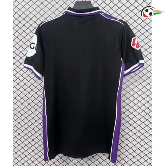 Equipacione Villarreal Baratas Visitante 2025/26 com Patch da La Liga Roxo/Preto Equipacione Villarreal Baratas Visitante 2025/26 com Patch da La Liga Roxo/Preto
