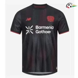 Leverkusen Equipacione Baratas Home 2025/26 Preto