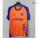 Málaga CF Camisa Qualidade AAA Terceiro Kit 2025/26 com Patch da La Liga Laranja/Azul Málaga CF Camisa Qualidade AAA Terceiro Kit 2025/26 com Patch da La Liga Laranja/Azul
