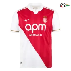 Monaco Camisola Qualidade Premium Local 2025/26 Vermelho/Branco