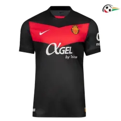 RCD Mallorca Camiseta Qualidade Premium Thrid Terceiro Kit 2025/26 com Patch da La Liga Preto