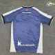 Real Sociedad Equipacione Qualidade AAA Segundo Kit 2025/26 com Patch da La Liga Azul/Cinza