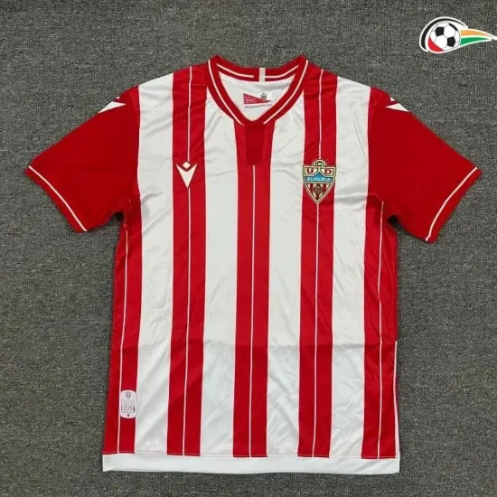 UD Almería Camisola Qualidade TAILANDESA Local 2025/26 Vermelho/Branco UD Almería Camisola Qualidade TAILANDESA Local 2025/26 Vermelho/Branco