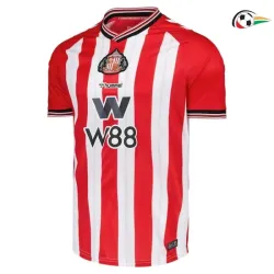 Camisa Sunderland AFC Futebol Local 2025/26 Vermelho/Branco