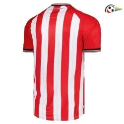 Camisa Sunderland AFC Futebol Local 2025/26 Vermelho/Branco