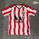 Camisa Sunderland AFC Futebol Local 2025/26 Vermelho/Branco Camisa Sunderland AFC Futebol Local 2025/26 Vermelho/Branco