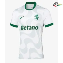 Camiseta Lisboa Qualidade Premium Visitante Segundo Kit 2025/26 Branco