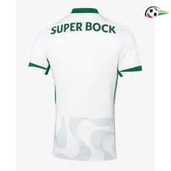 Camiseta Lisboa Qualidade Premium Visitante Segundo Kit 2025/26 Branco