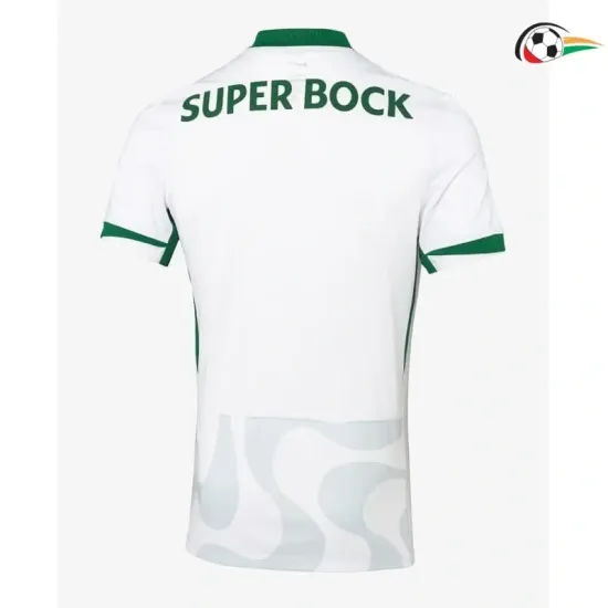 Camiseta Lisboa Qualidade Premium Visitante Segundo Kit 2025/26 Branco Camiseta Lisboa Qualidade Premium Visitante Segundo Kit 2025/26 Branco