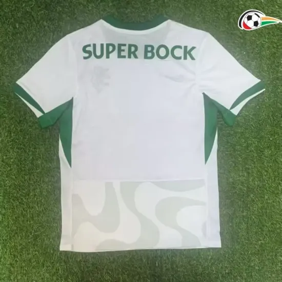 Camiseta Lisboa Qualidade Premium Visitante Segundo Kit 2025/26 Branco Camiseta Lisboa Qualidade Premium Visitante Segundo Kit 2025/26 Branco
