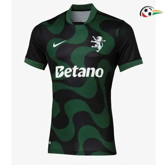 Equipacione Lisboa Futebol Terceiro Kit 2025/26 Preto/Verde