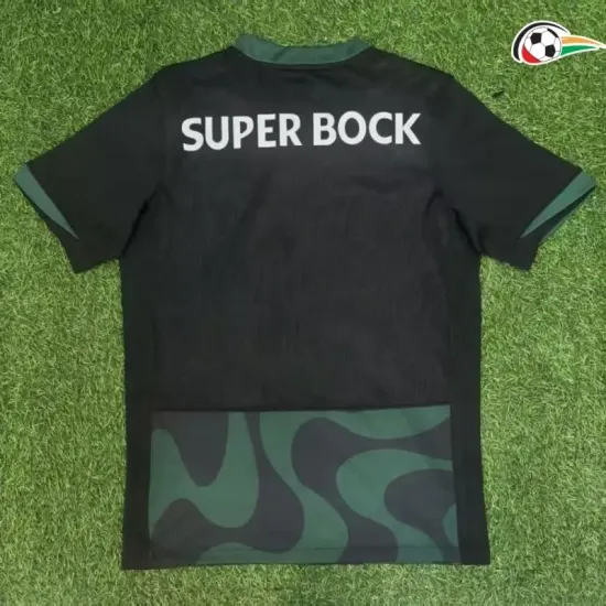 Equipacione Lisboa Futebol Terceiro Kit 2025/26 Preto/Verde