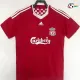 Liverpool Equipacione Futebol Home Primeiro Kit 2008/09 Retro Vermelho