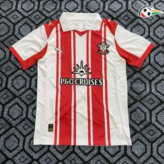 Southampton Equipacione Qualidade AAA Local Primeiro Kit 2025/26 Vermelho/Branco Southampton Equipacione Qualidade AAA Local Primeiro Kit 2025/26 Vermelho/Branco