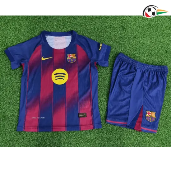 Camiseta Barcelona Qualidade Premium Home Primeiro Kit 2025/26 Infantil Versão Jogador Vermelho/Azul Camiseta Barcelona Qualidade Premium Home Primeiro Kit 2025/26 Infantil Versão Jogador Vermelho/Azul