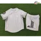 Equipacione Real Madrid Futebol Local Primeiro Kit 2025/26 (Camisola + Calções) Jogador Branco