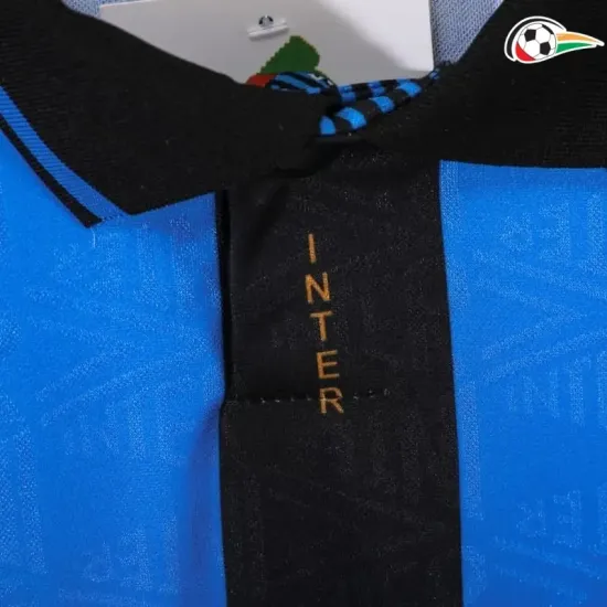 Inter de Milan Camisola Qualidade Premium Local 1992/94 Retro Classicas Azul Marinho Inter de Milan Camisola Qualidade Premium Local 1992/94 Retro Classicas Azul Marinho